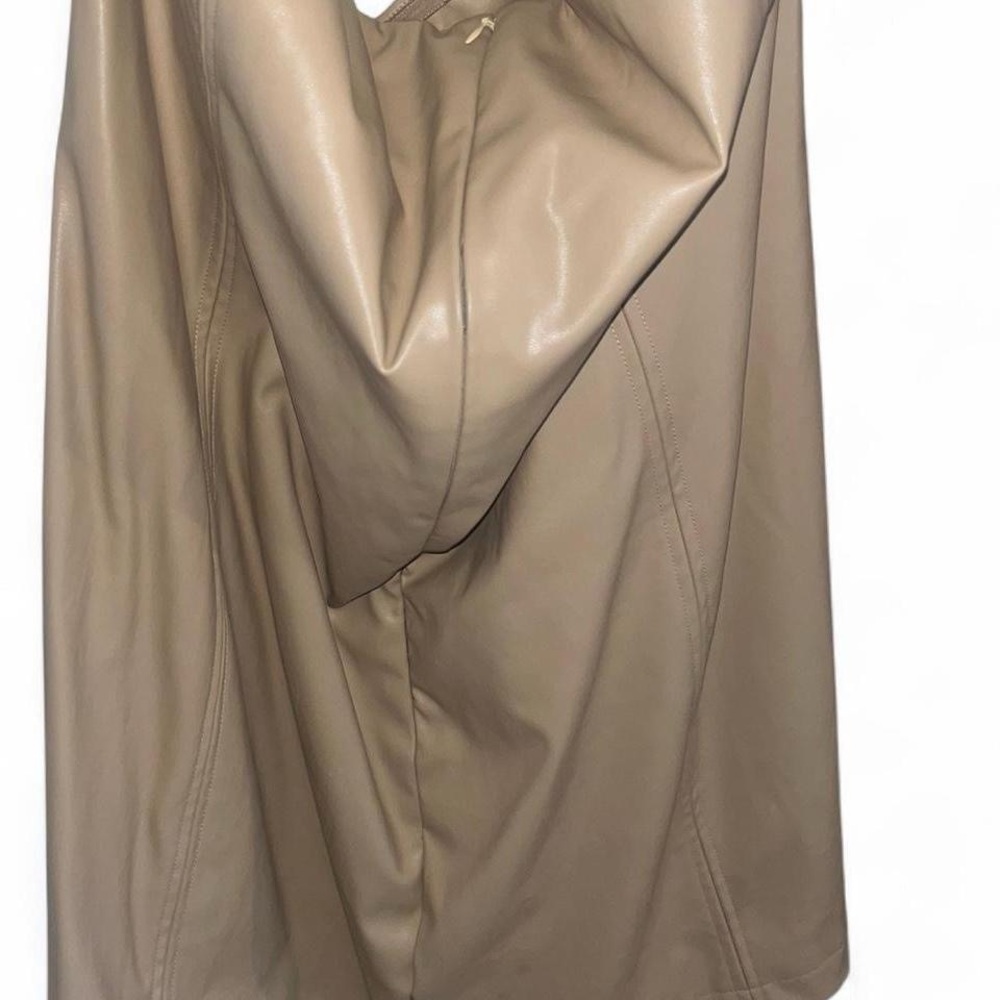Princess Polly Strapless Tan Dress - Picture 2 of 4